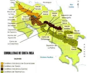 Cordilleras de Costa Rica